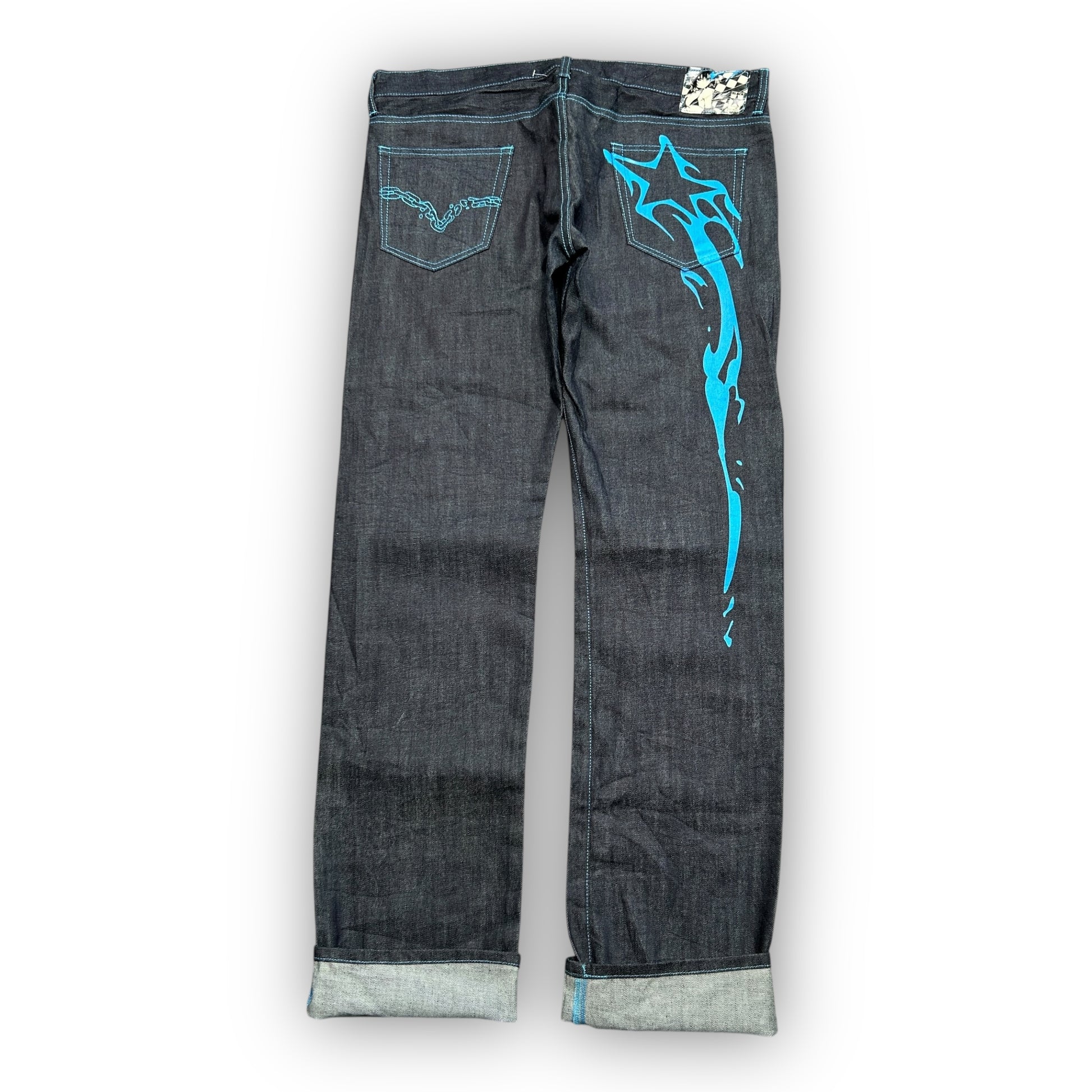 Japanese BRS Graphic Jeans (36")