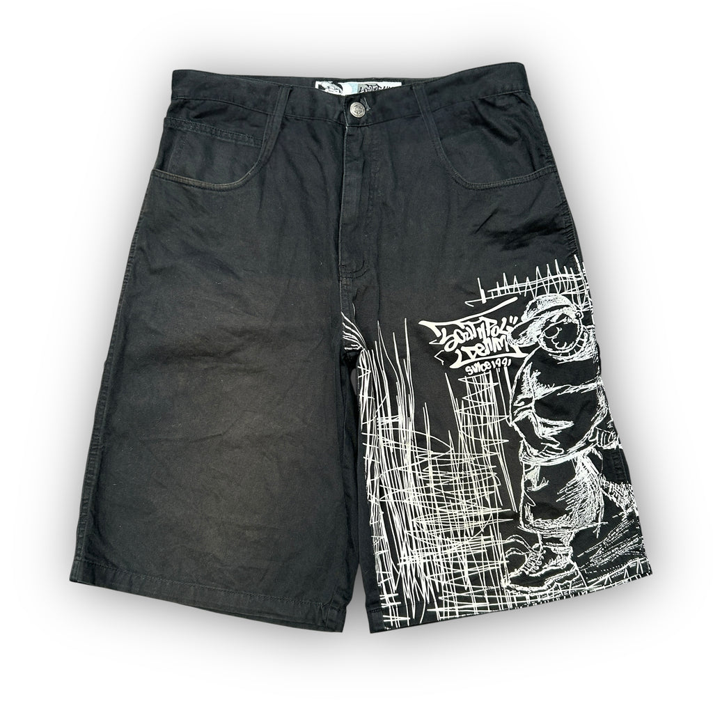 90s Southpole Graffiti Jorts (32")