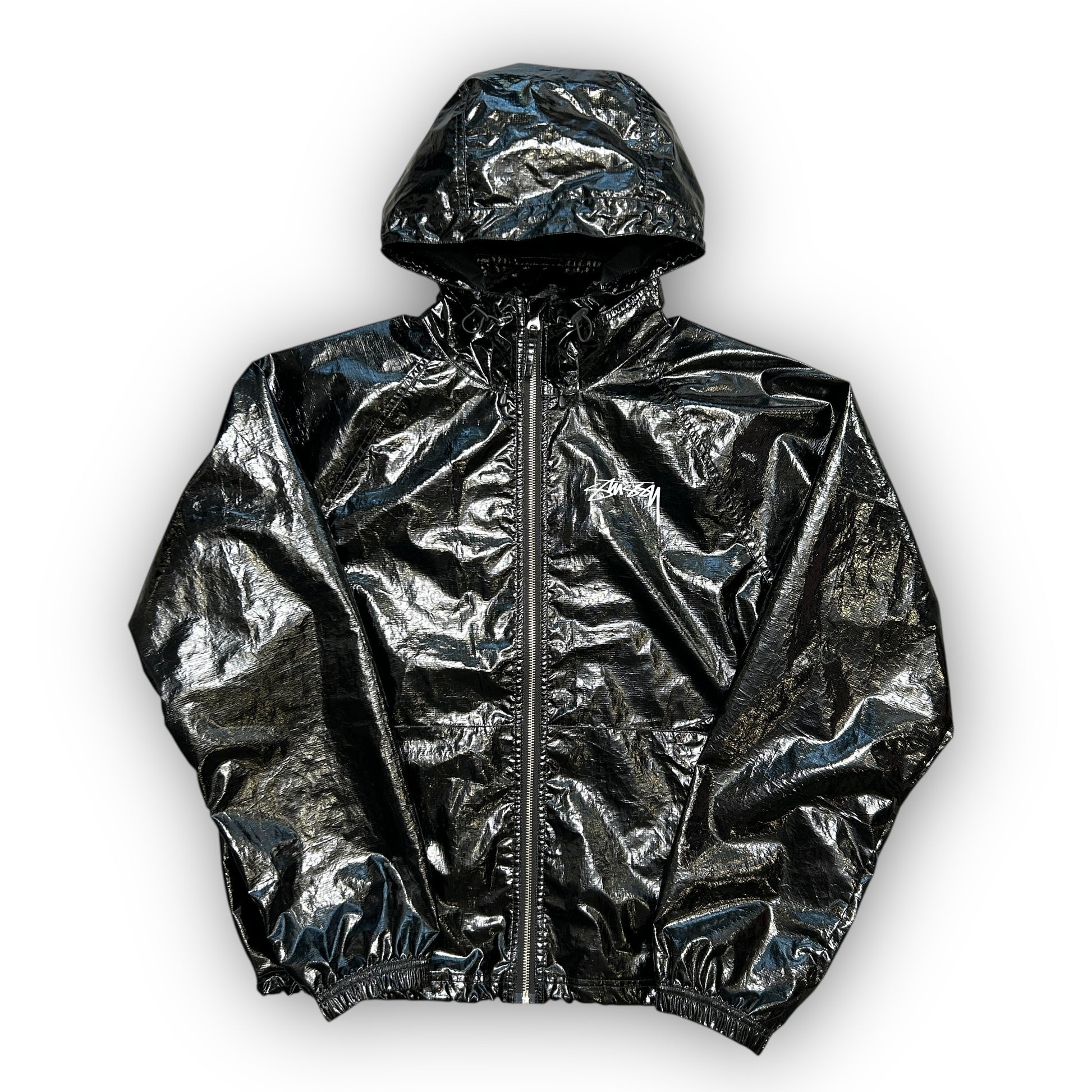Stussy Beach Shell Coated Ripstop Jacket (S)
