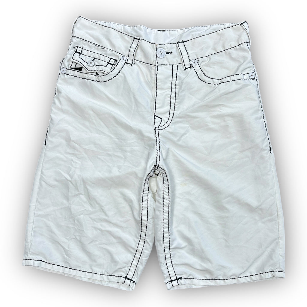 00s True Religion Contrast Stitch Shorts (34")