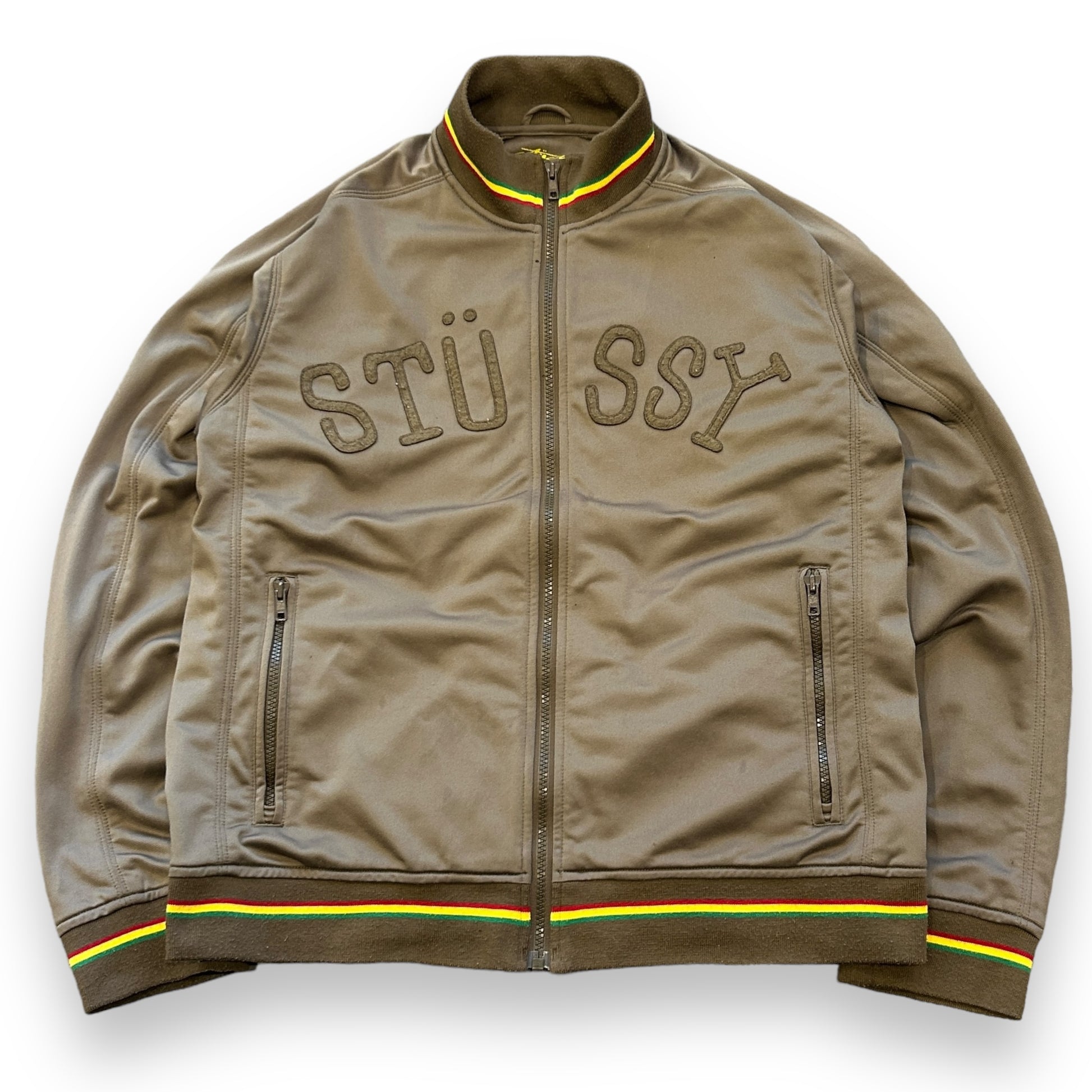 Stussy Rasta Track Jacket (M)