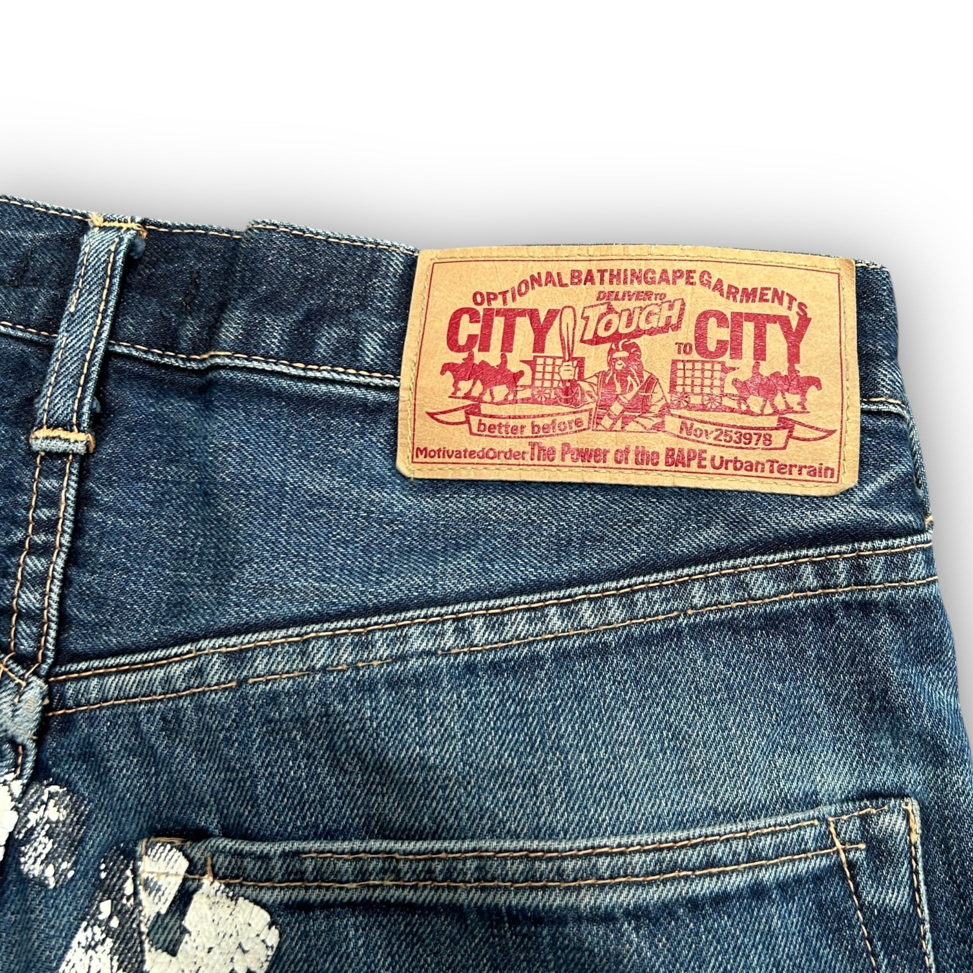 A Bathing Ape Baggy Jeans (33")