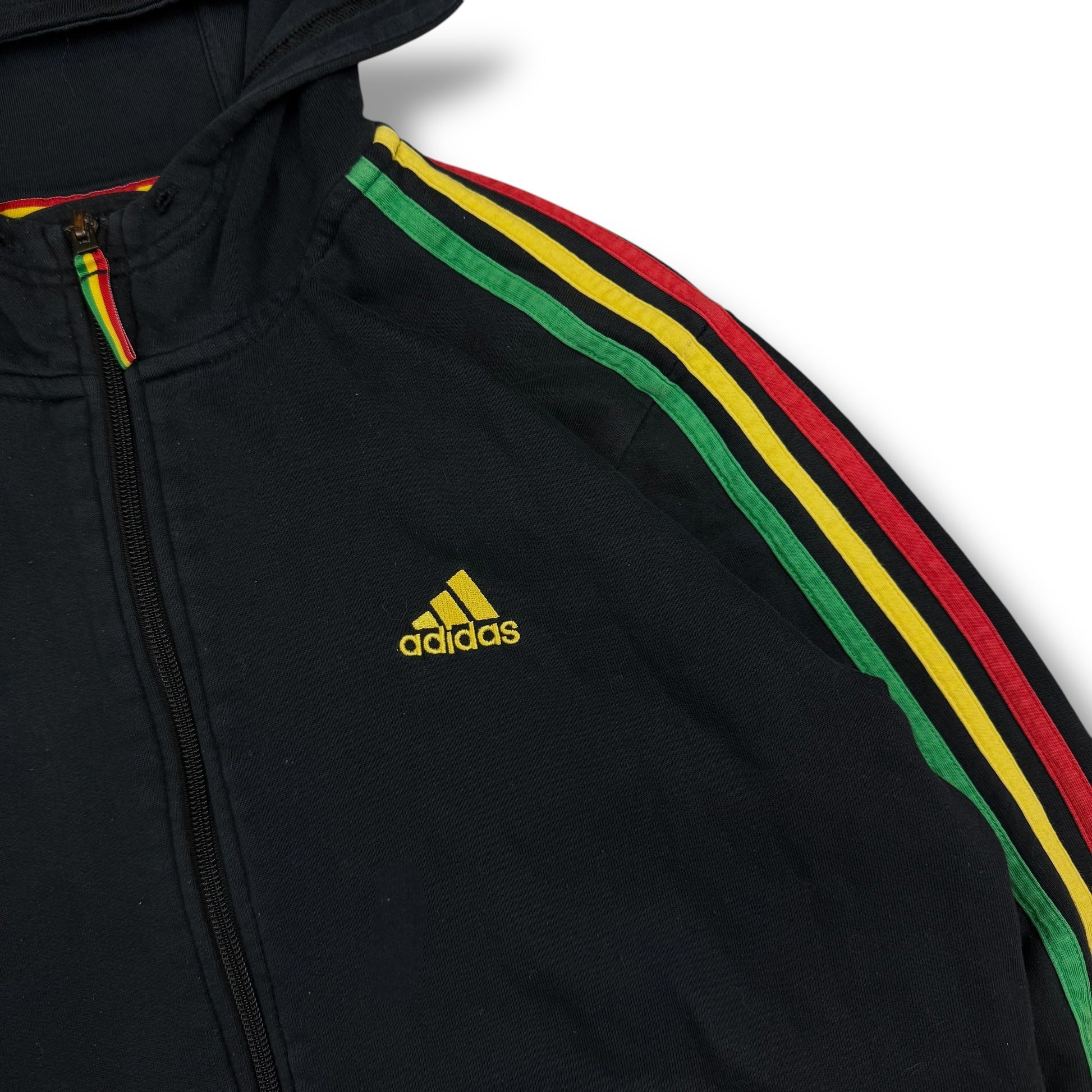 00s Adidas Rasta Tracksuit (M)