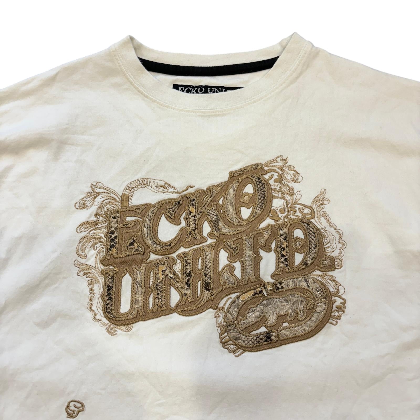 2000s Ecko Unltd Embroidered T Shirt (XL)
