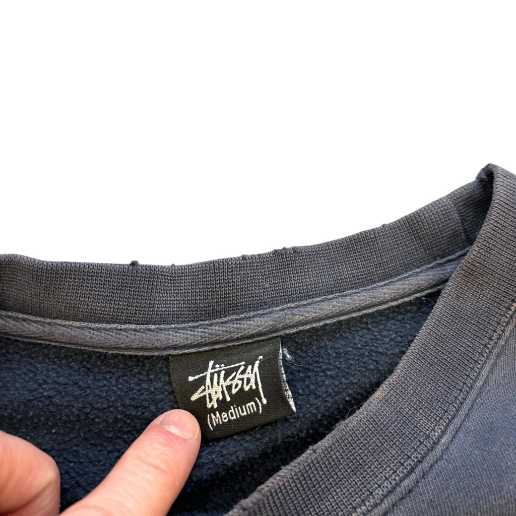 90s Stussy Graffiti Sweatshirt (M)