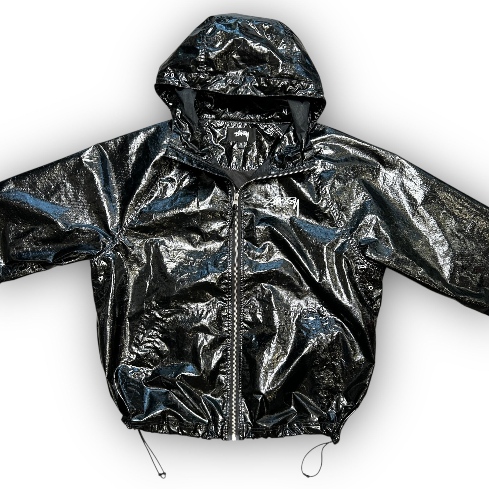 Stussy Beach Shell Coated Ripstop Jacket (S)