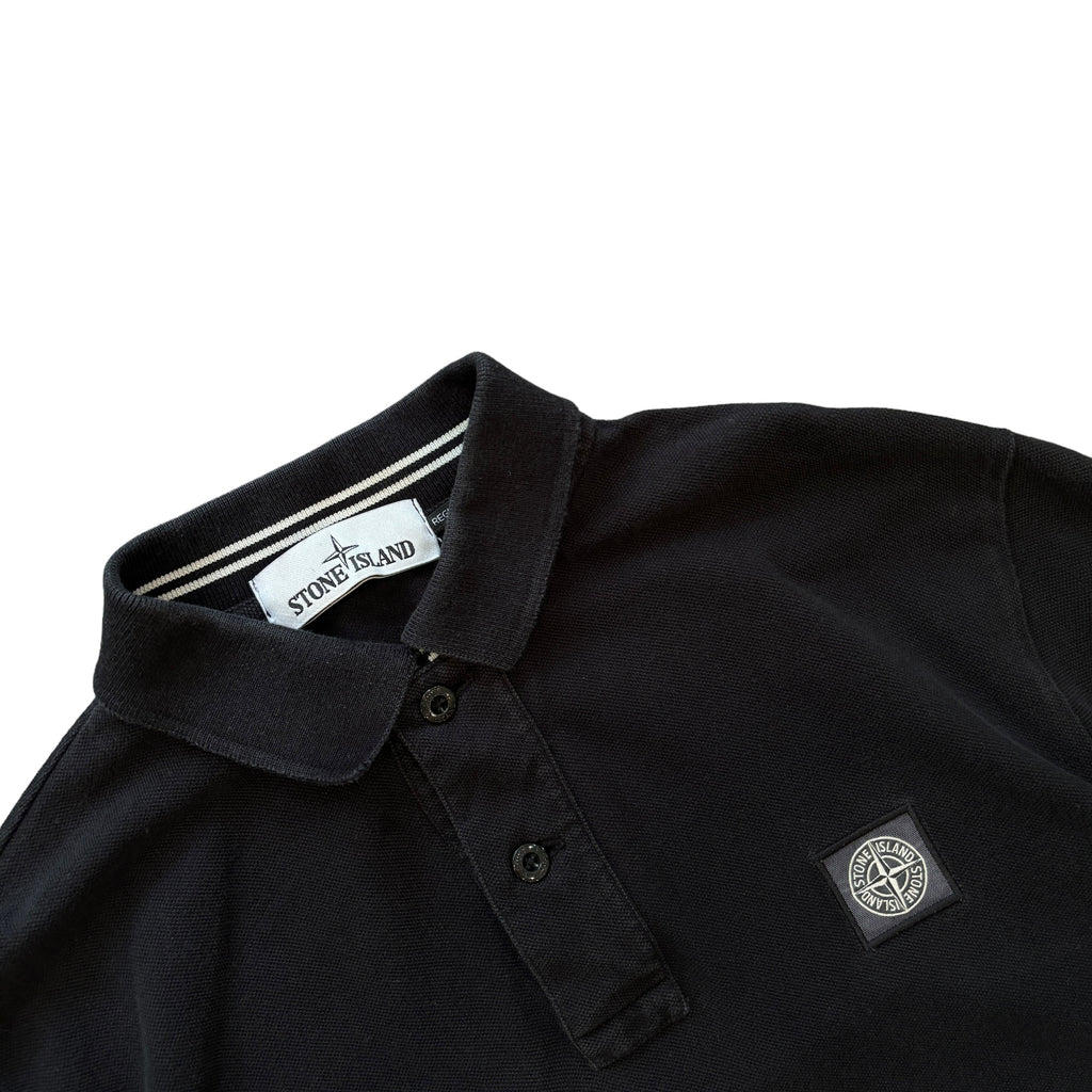 Stone Island Long Sleeve Polo Shirt (S)