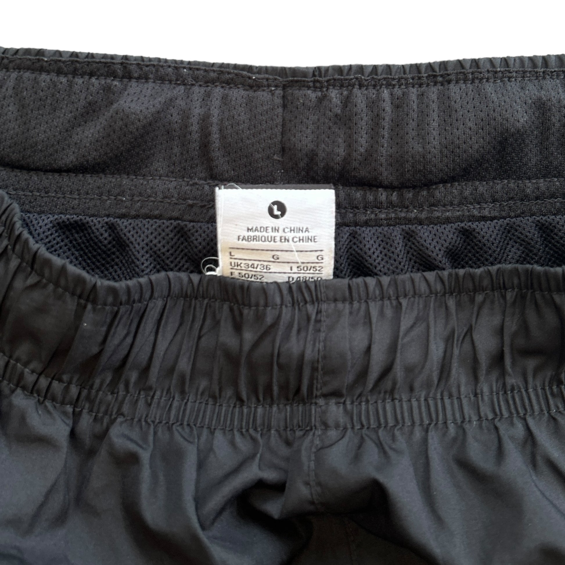 00s Black Nike Baggy Joggers (L)