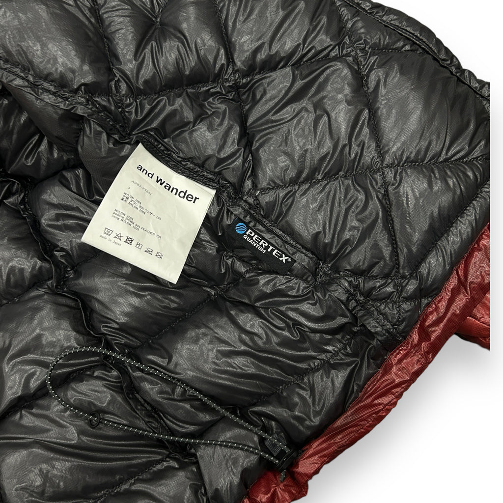 And Wander Diamond Stitch Puffer Jacket (M)