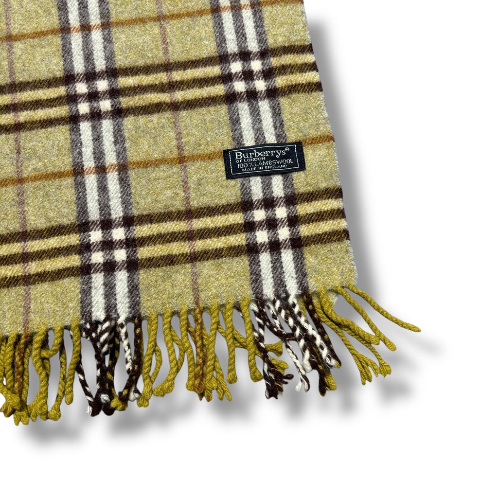 Vintage Burberry Nova Check Scarf