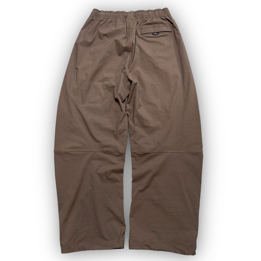 Brown Nike Woven Track Pants (M)