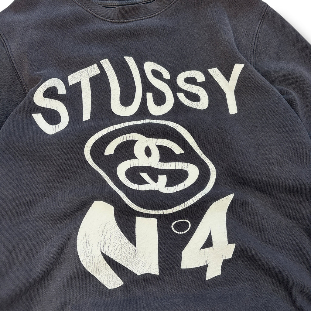 90s Stussy Graffiti Sweatshirt (M)