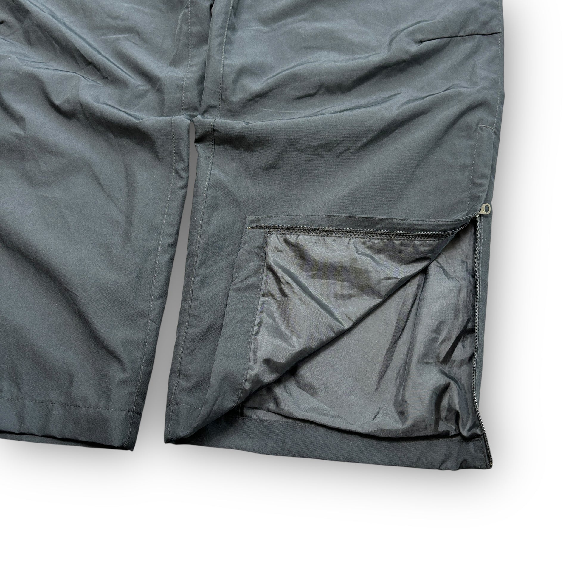 00s Black Nike Track Pants (L)