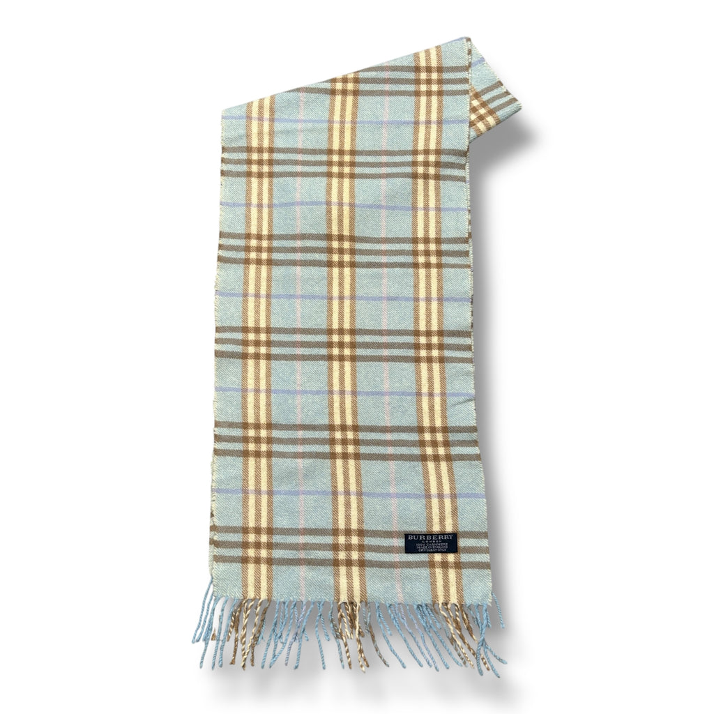 Vintage Burberry Nova Check Scarf