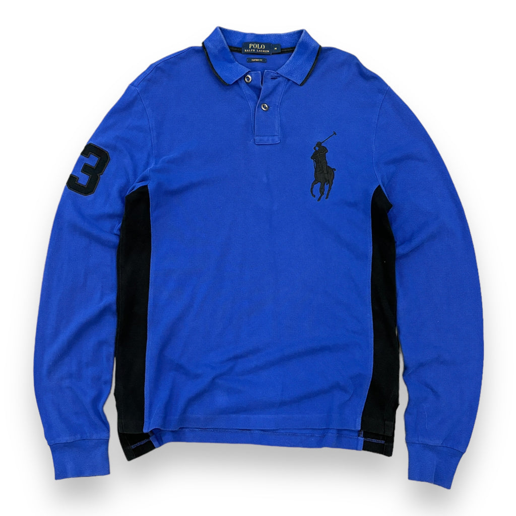 Ralph Lauren Largo Jockey Long Sleeve Polo Shirt (M)