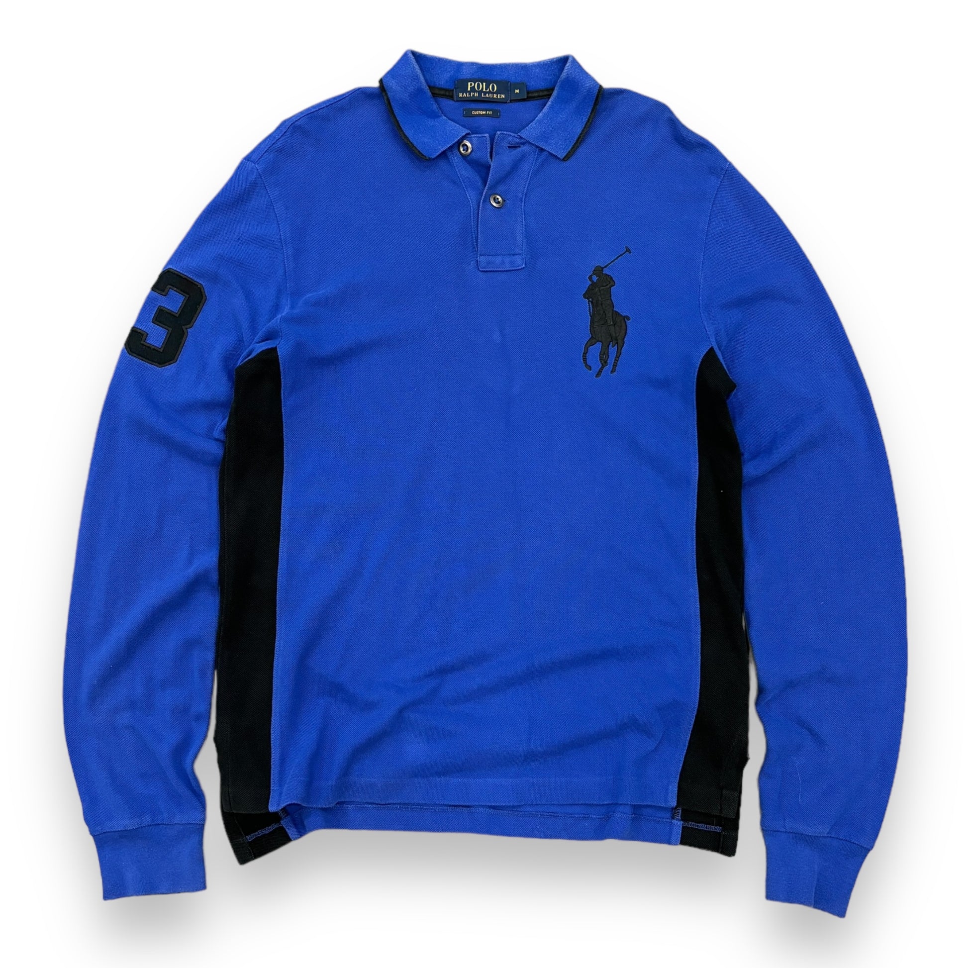 Ralph Lauren Largo Jockey Long Sleeve Polo Shirt (M)