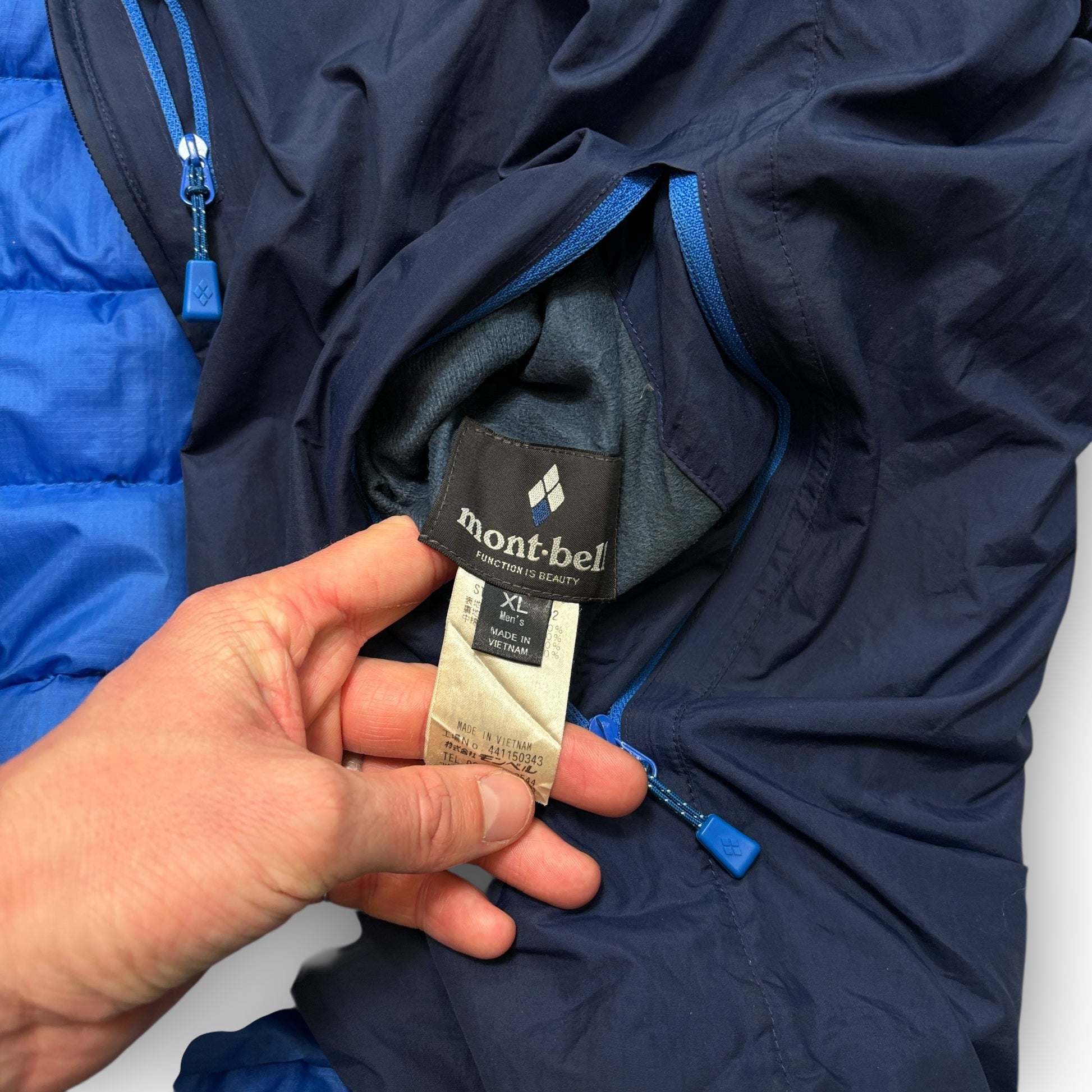 Reversible Montbell Puffer Coat (XL)