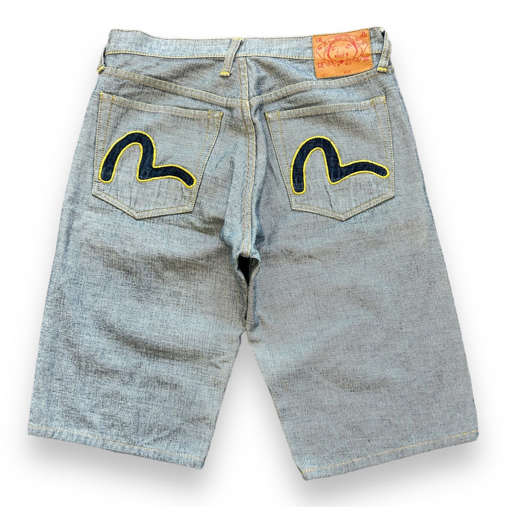 Vintage Evisu Selvage Inside Out Denim Jorts