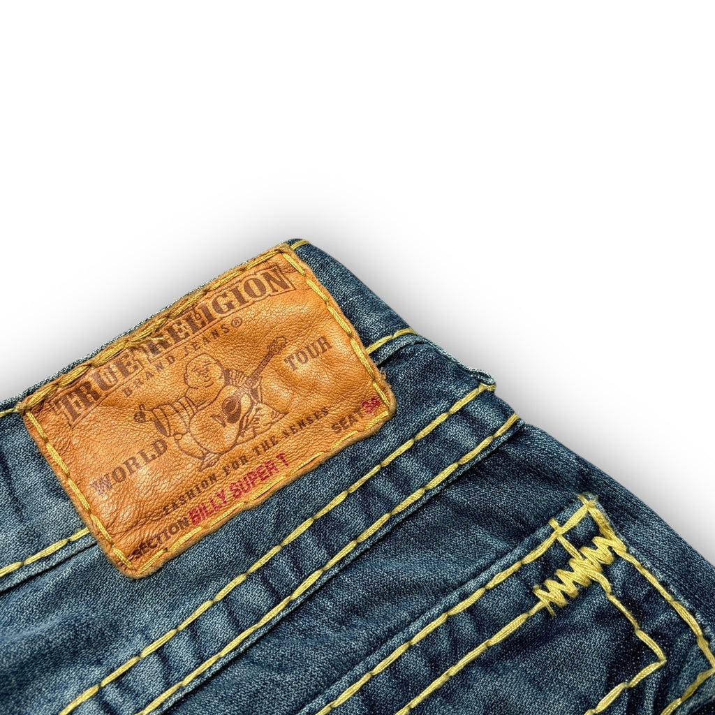 True Religion Contrast Stitch Jeans (33")