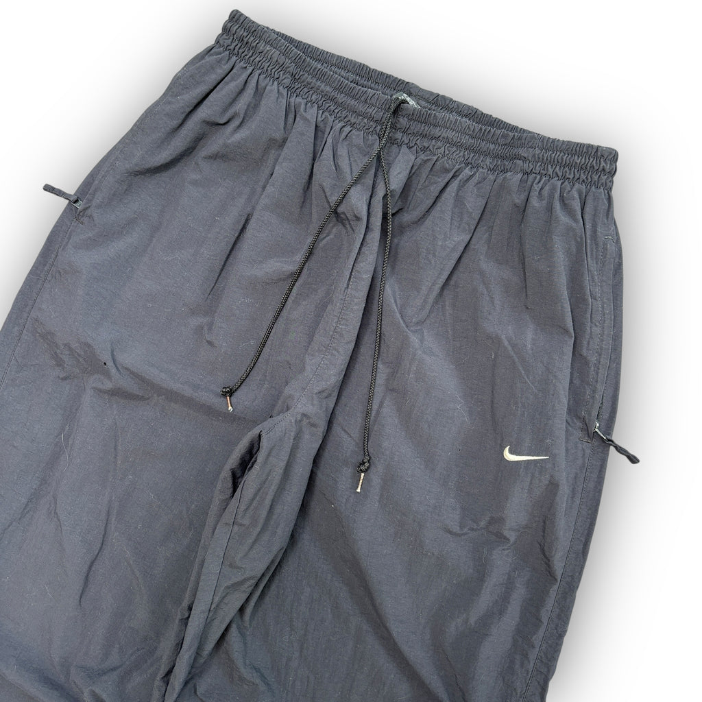 00s Black Nike Track Pants (XL)