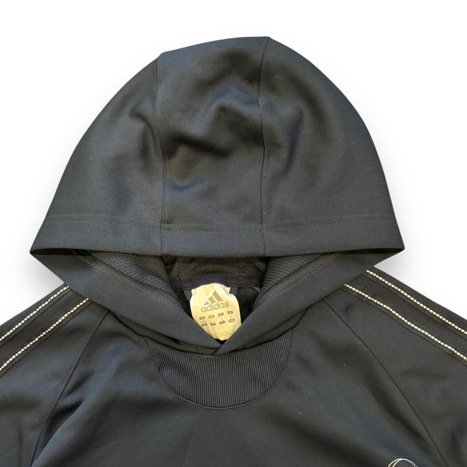 2000s Adidas Geometric Hoodie (L)