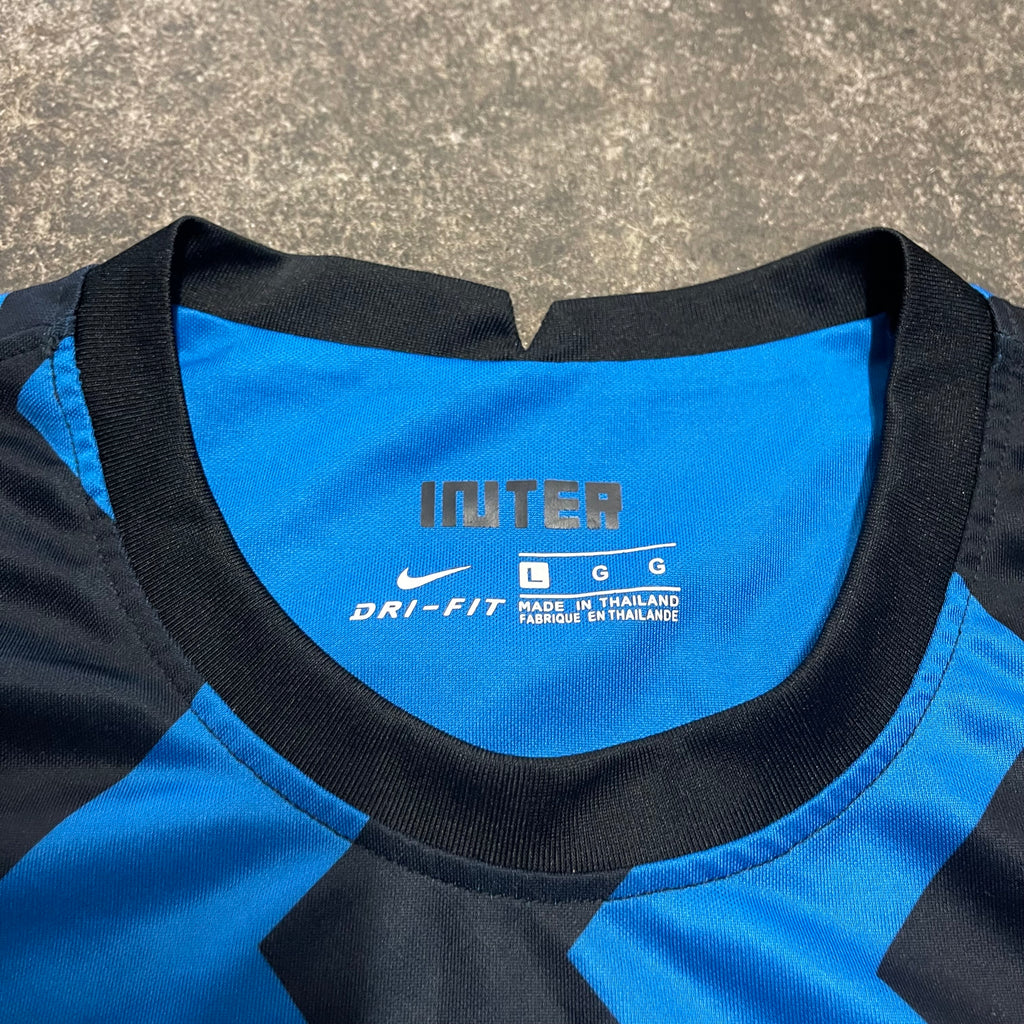 2020/21 Inter Milan Home Football Shirt (#9 LUKAKU)