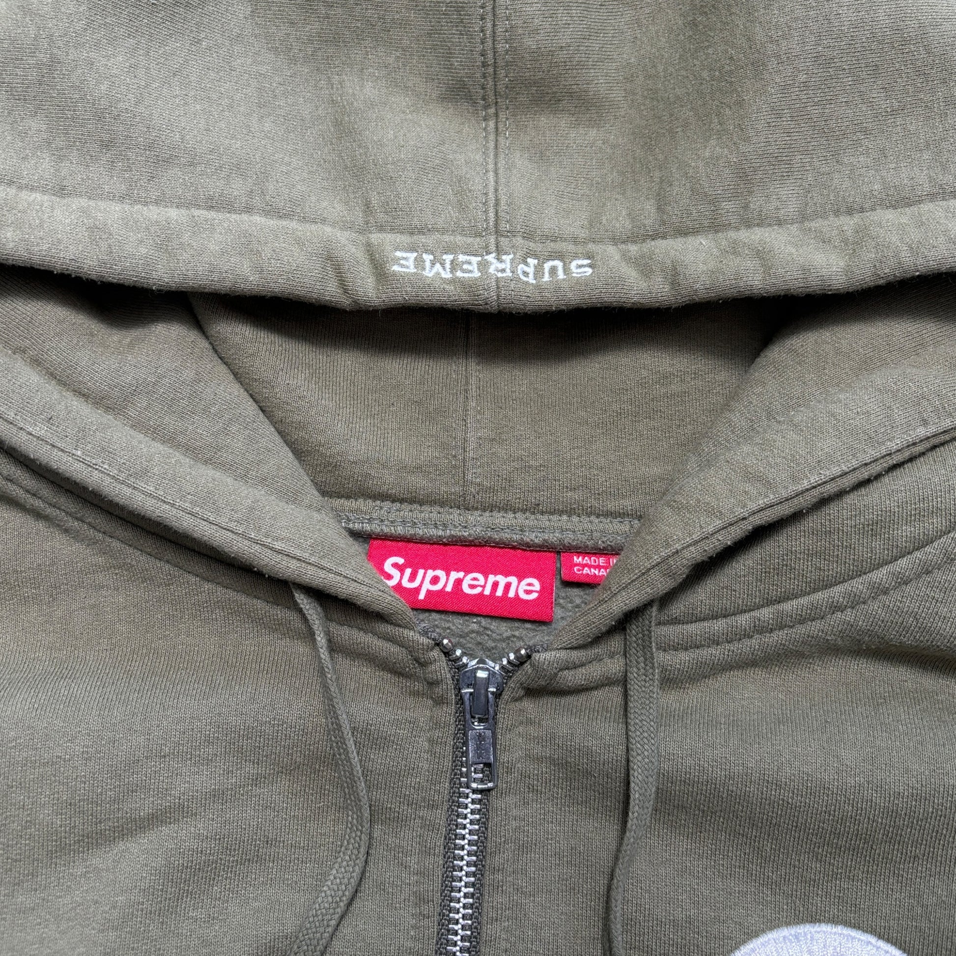 Supreme S Logo Zip Hoodie (S)