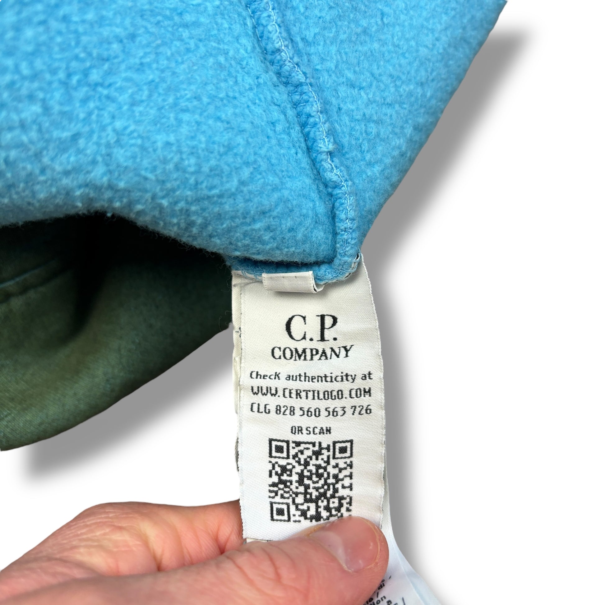 CP Company Prism Garment Dyed Hoodie (L)