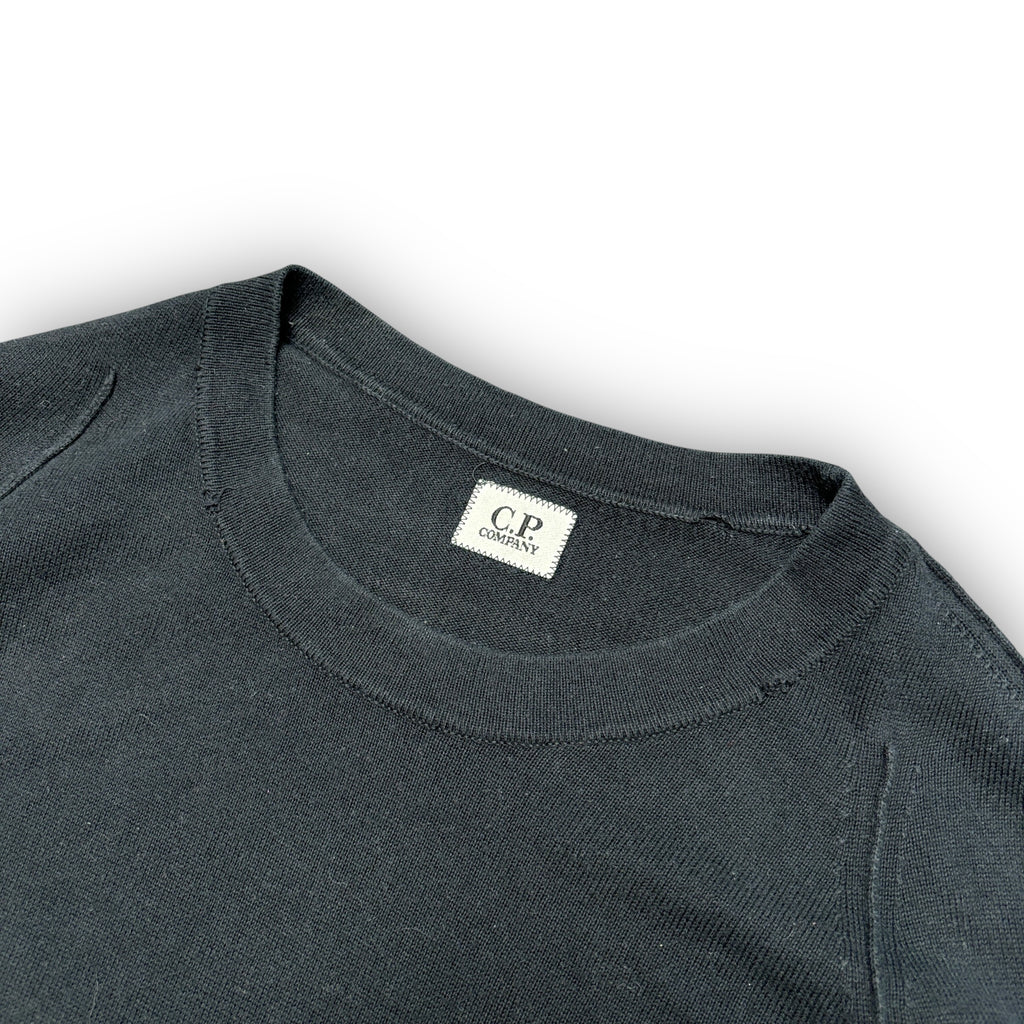 Navy C.P Company Knit Jumper (L)