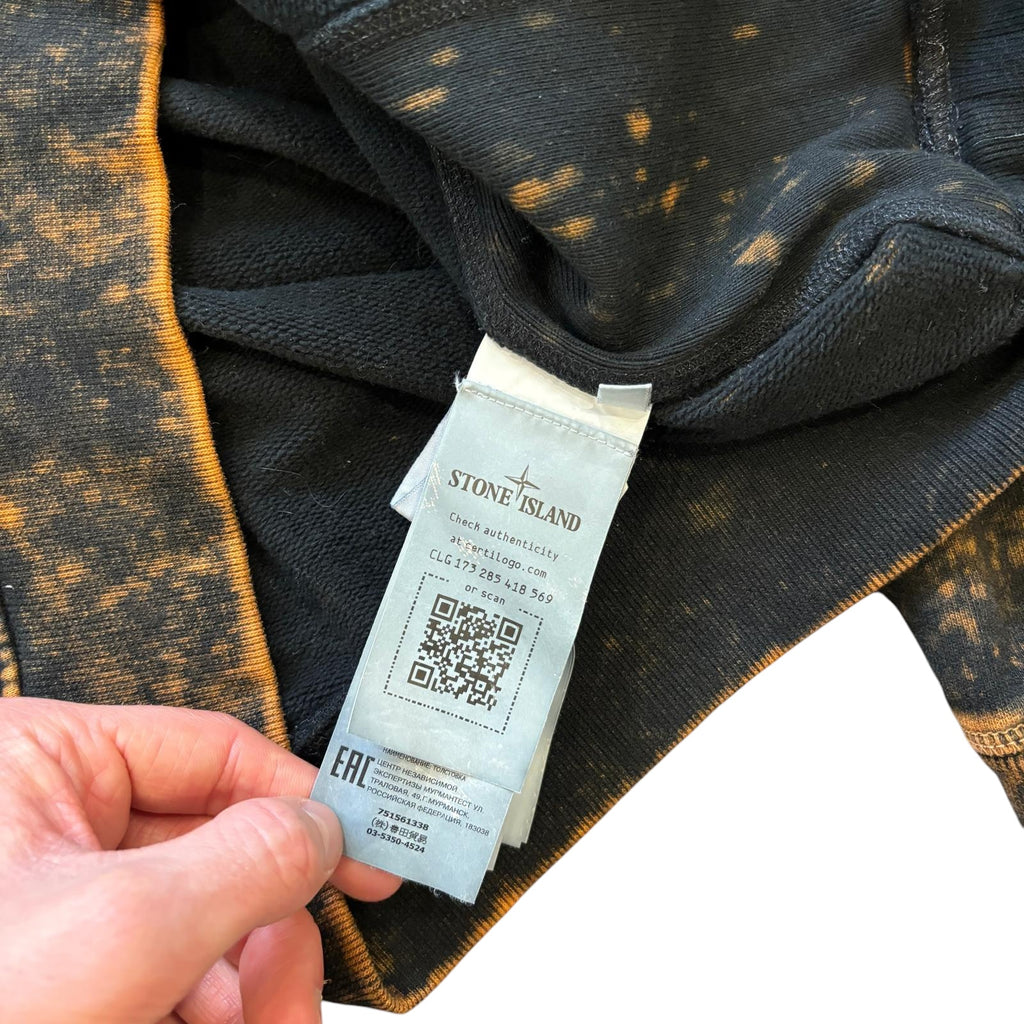 Stone Island Camo Dyed Hoodie (L)