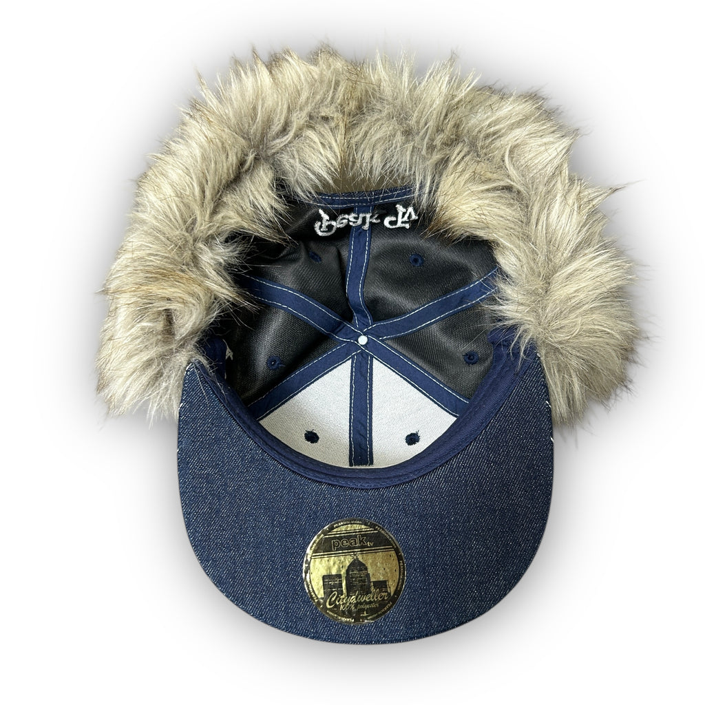 Peak TV Denim Dog Ear Cap