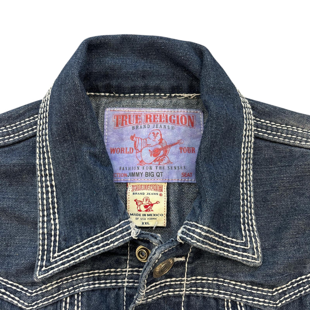True Religion Big Stitch Denim Jacket (XL)
