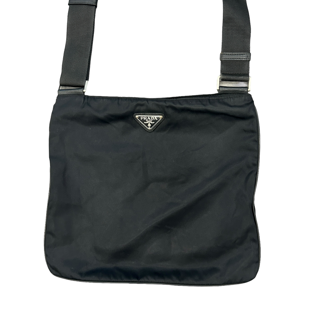 Black Prada Milano Side Bag