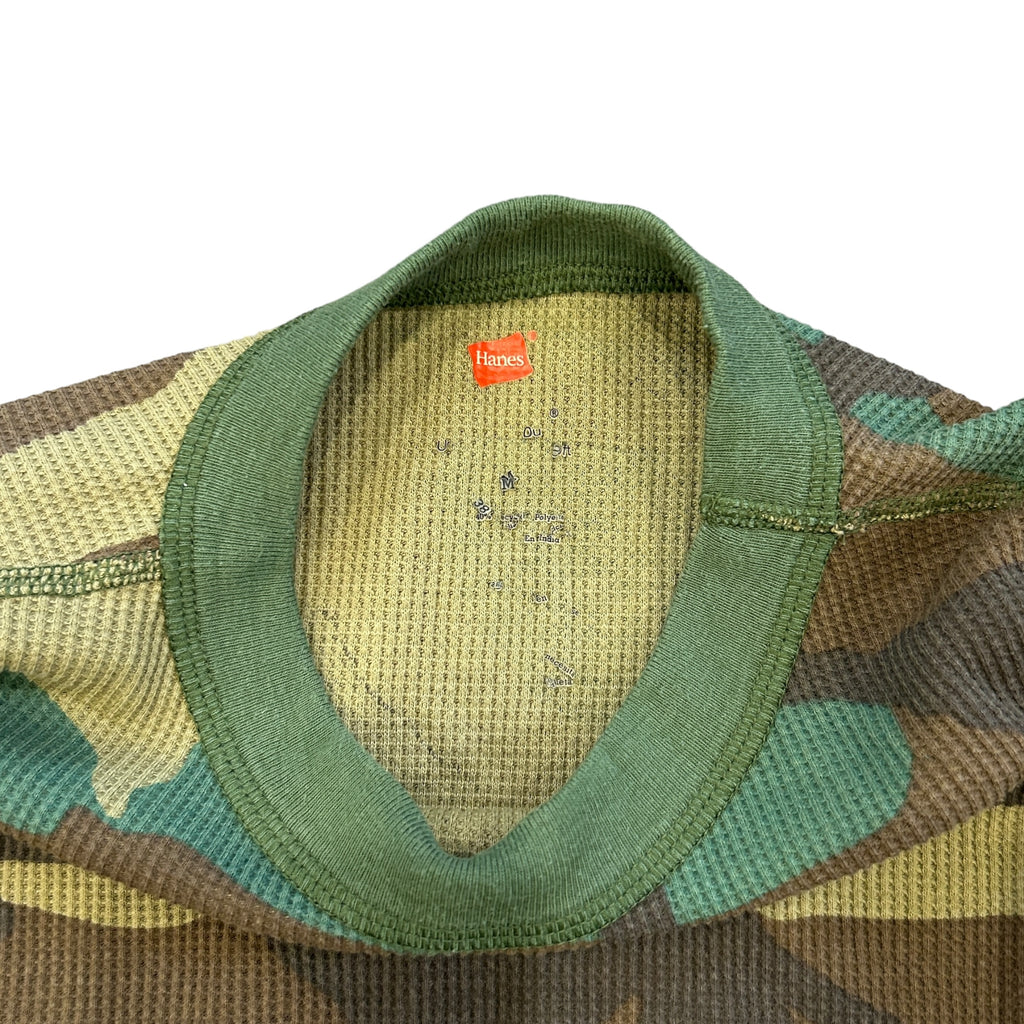 Supreme Hanes Camo Waffle Knit Jumper (M)