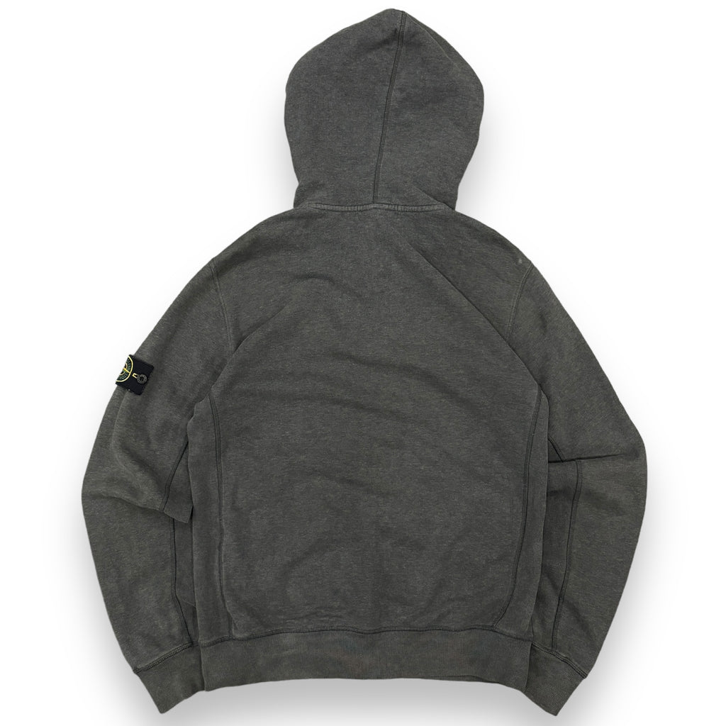 Grey Stone Island Zip Hoodie (L)