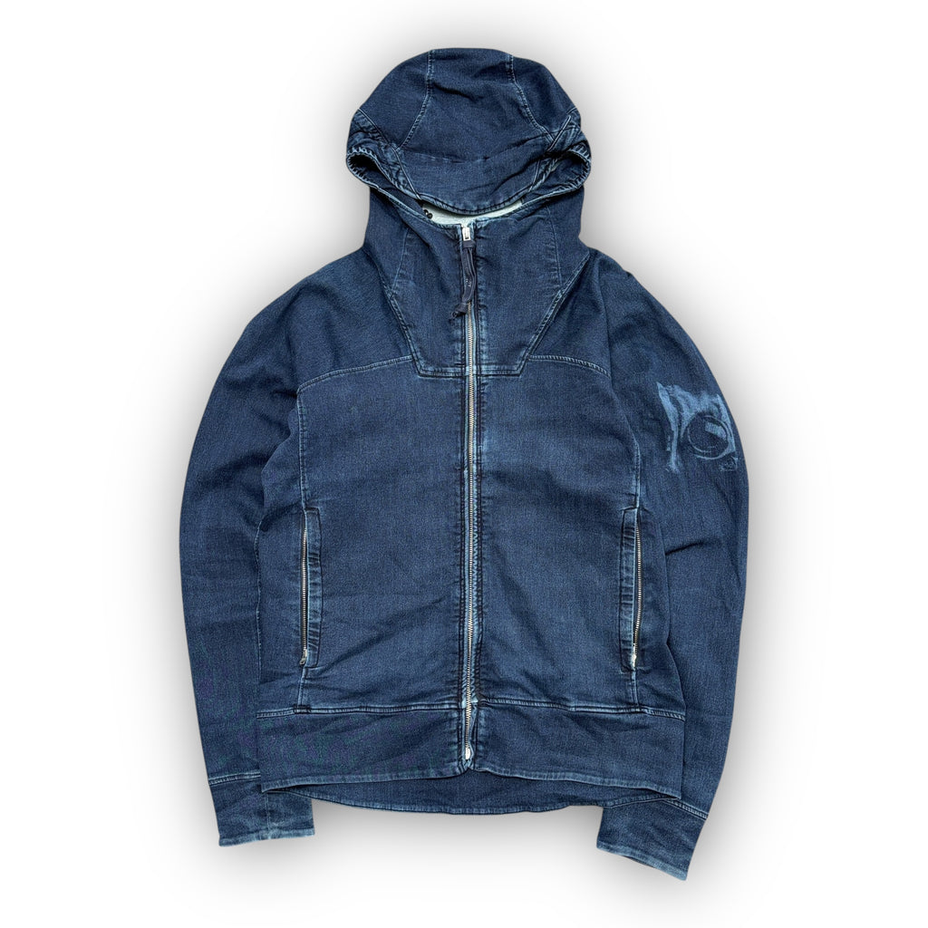 C.P Company Denim Future Fleece Jacket (M)