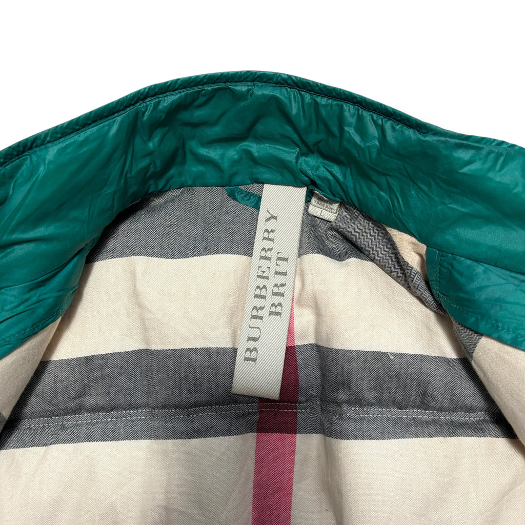 00s Burberry Brit Puffer Gilet (L)