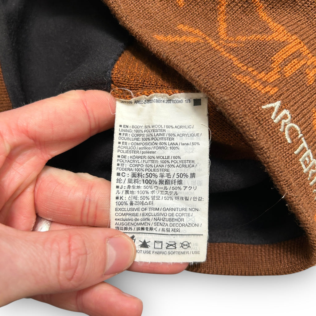Brown Arc'teryx Skully Beanie