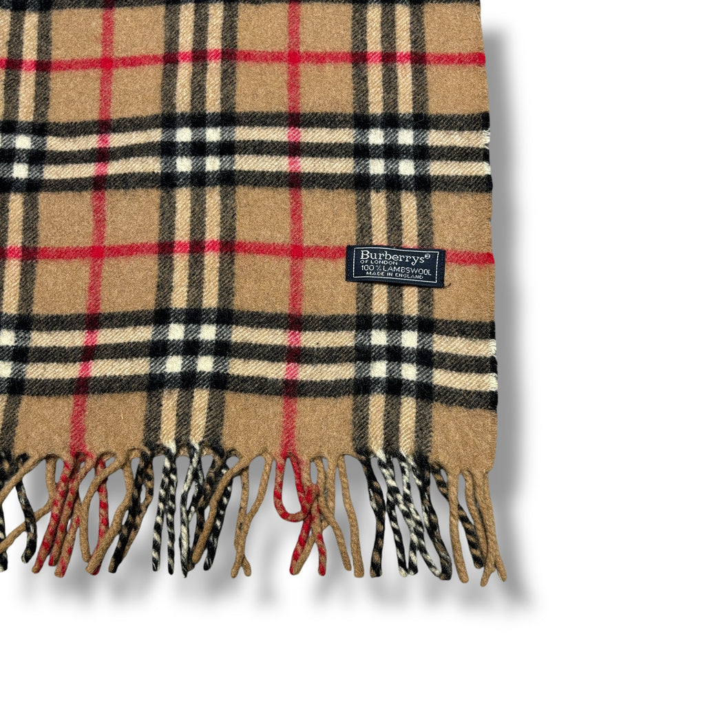 Vintage Burberry Nova Check Scarf