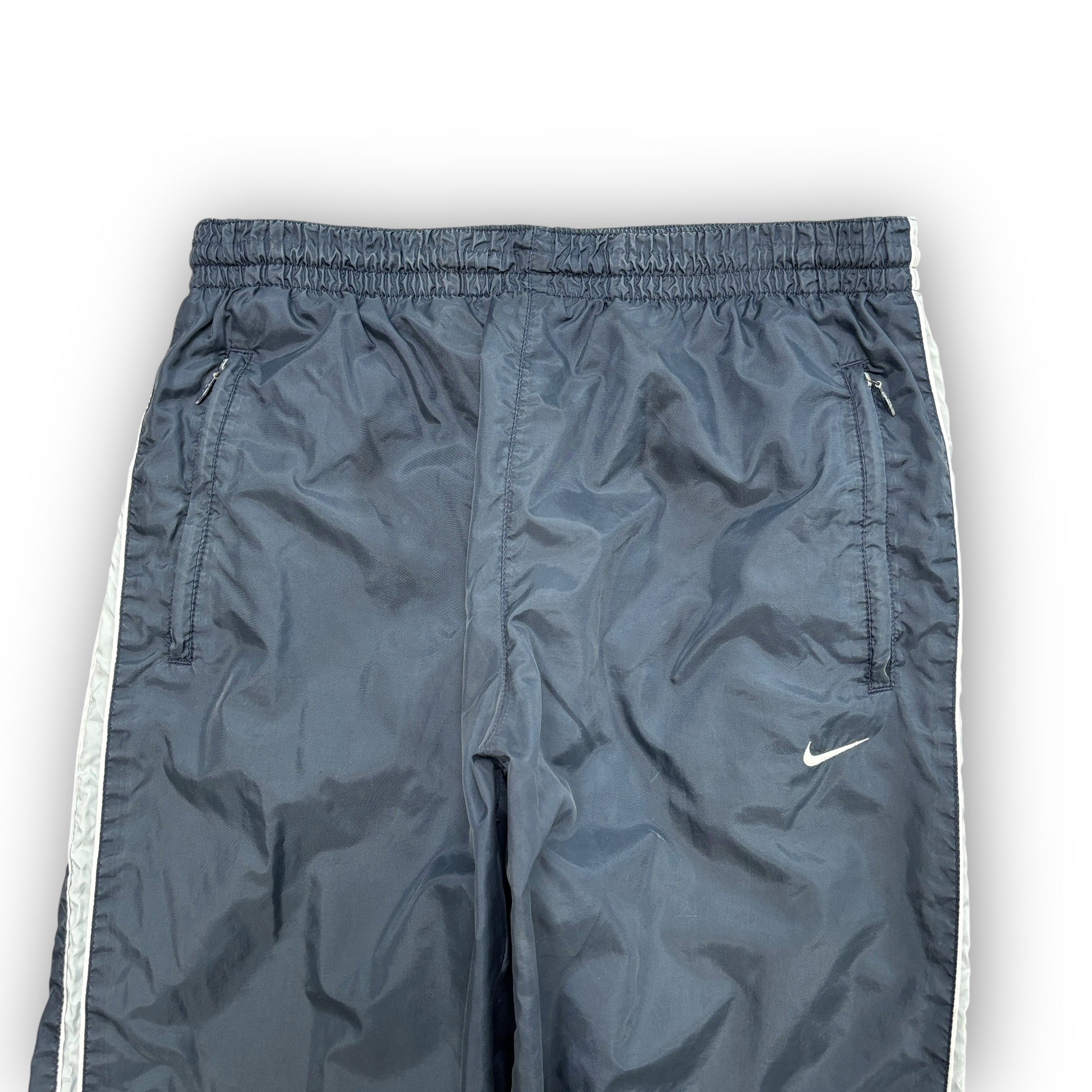00s Navy Nike Track Pants (M)