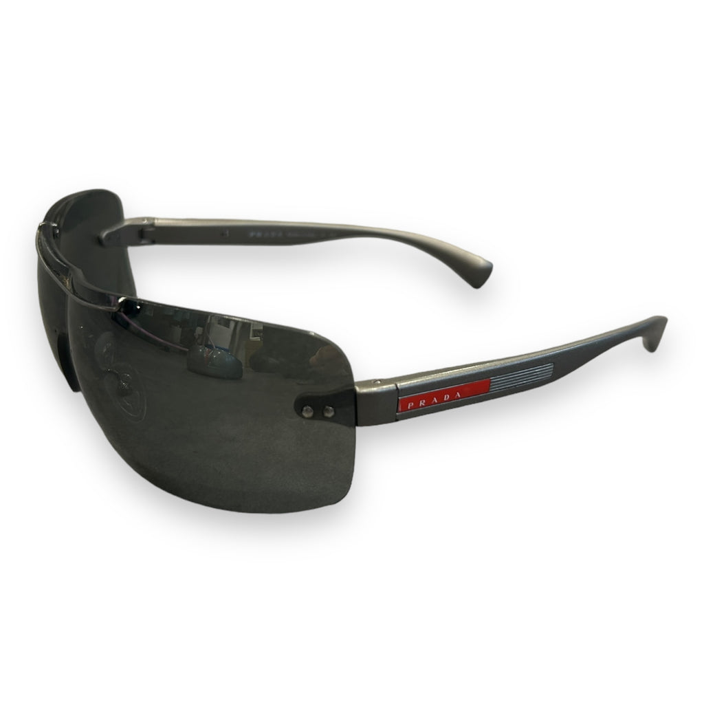 00's Prada Rimless Sunglasses