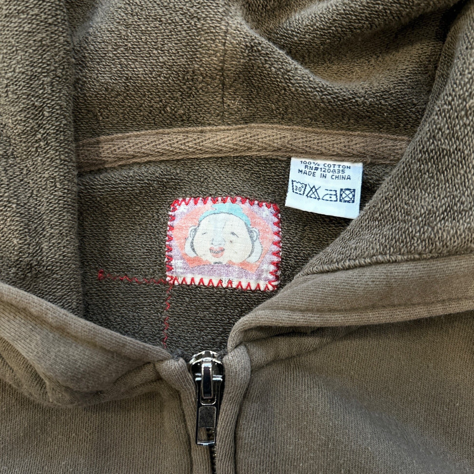 Evisu Zip Up Hoodie (M)