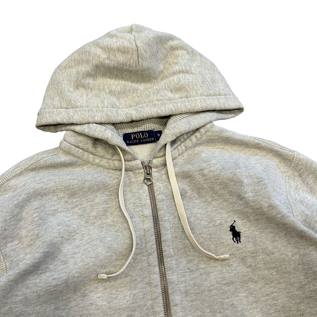 Polo Ralph Lauren Zip Up Grey Hoodie  (S)