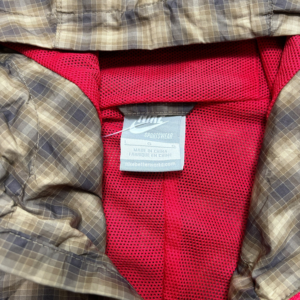 Nike Plaid Jacket (L)