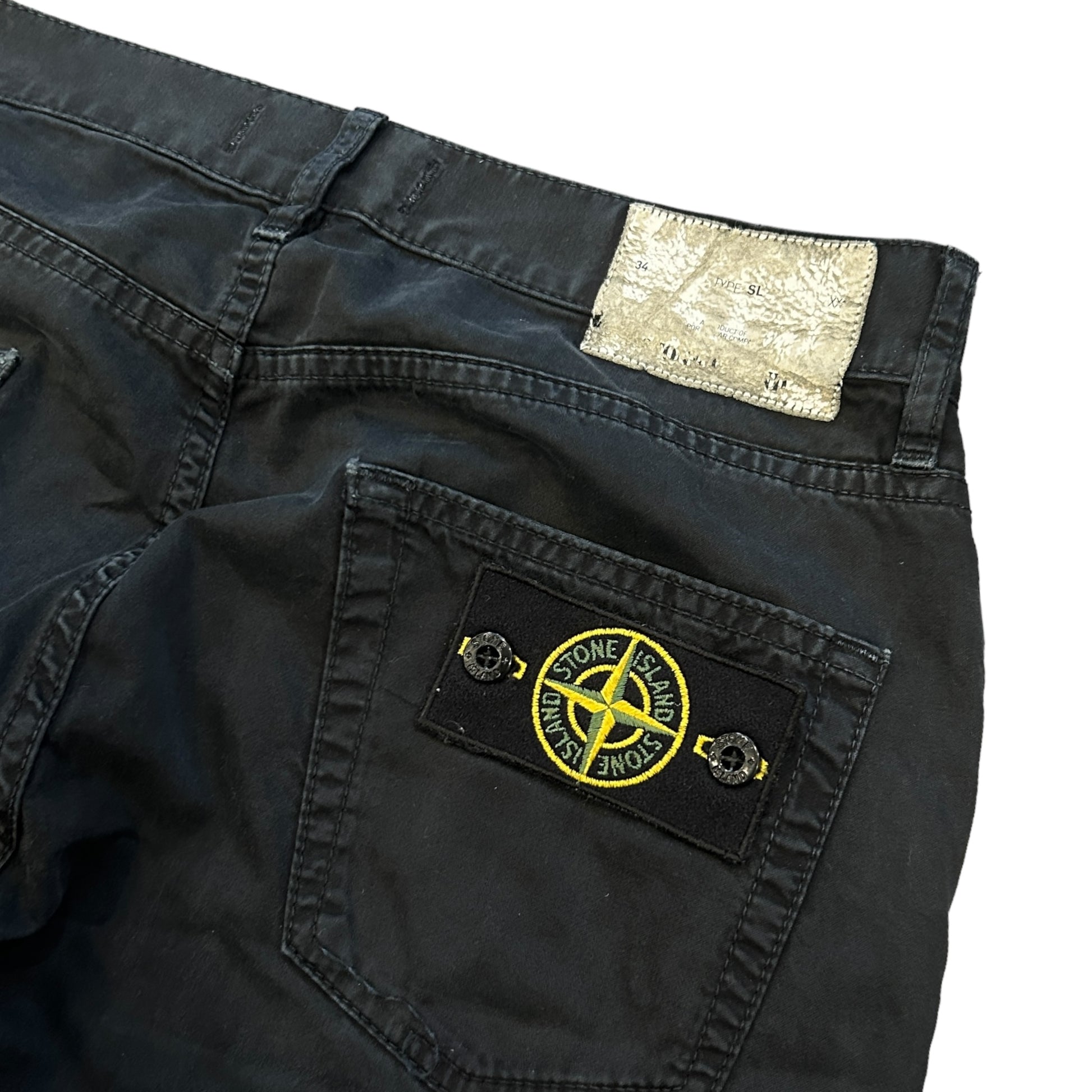 Stone Island Black Jeans (30")