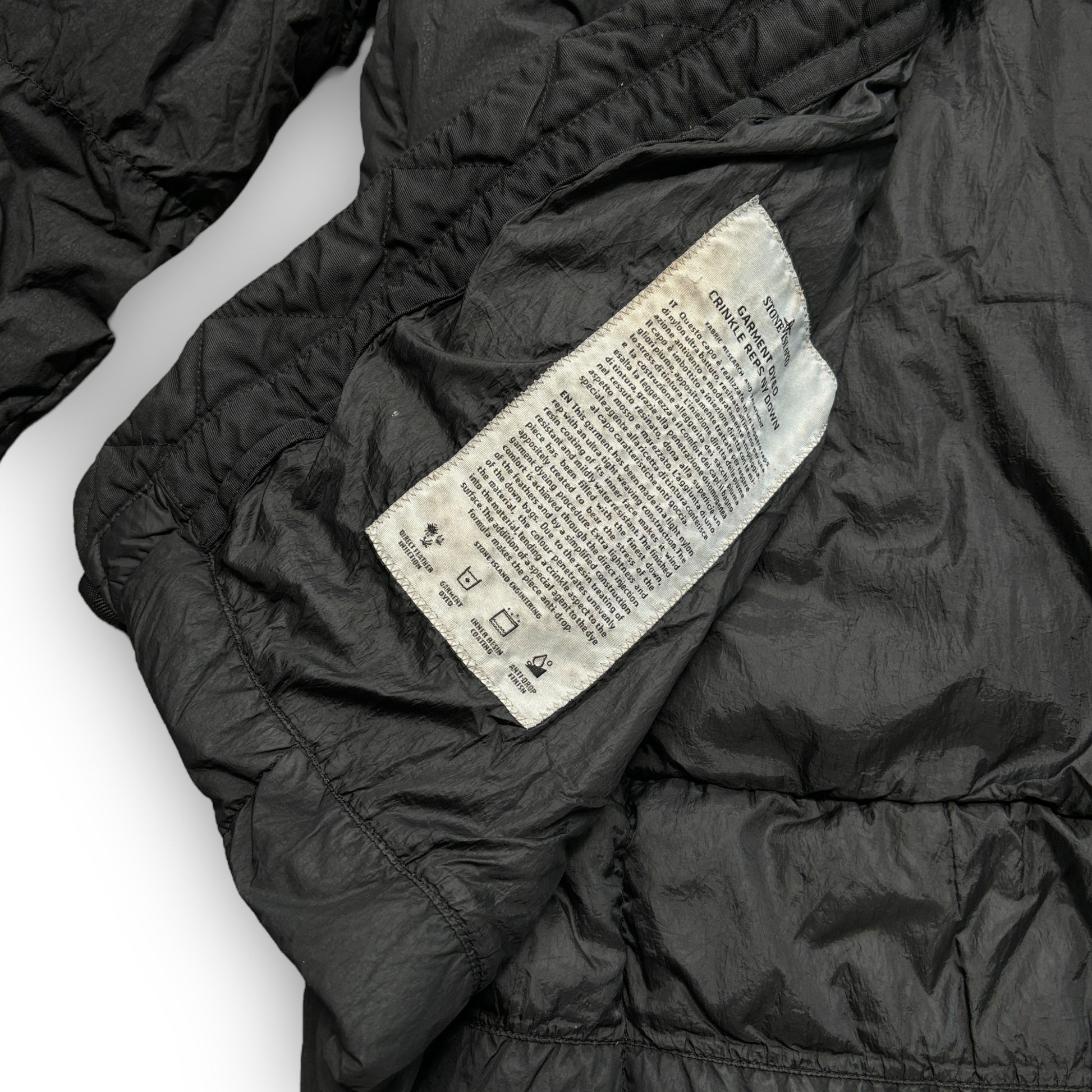 Stone Island Crinkle Reps Puffer Jacket (L)