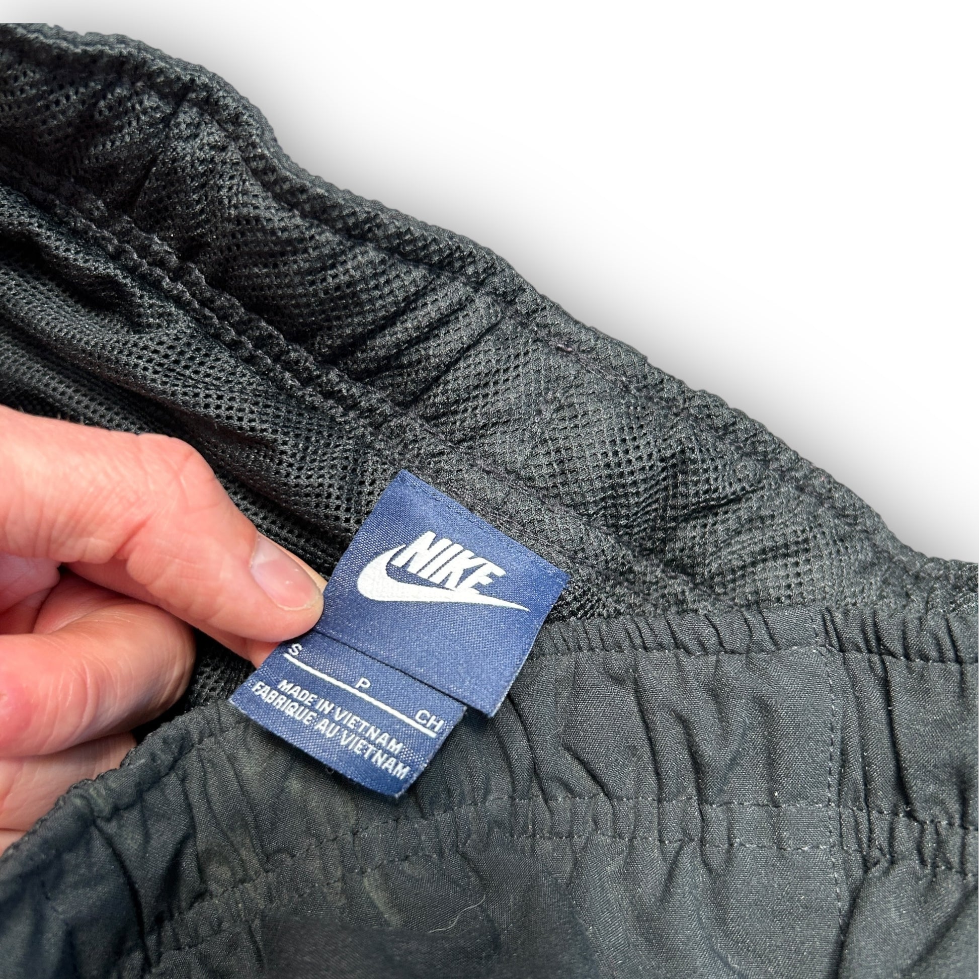 Black Nike Baggy Track Pants (S)