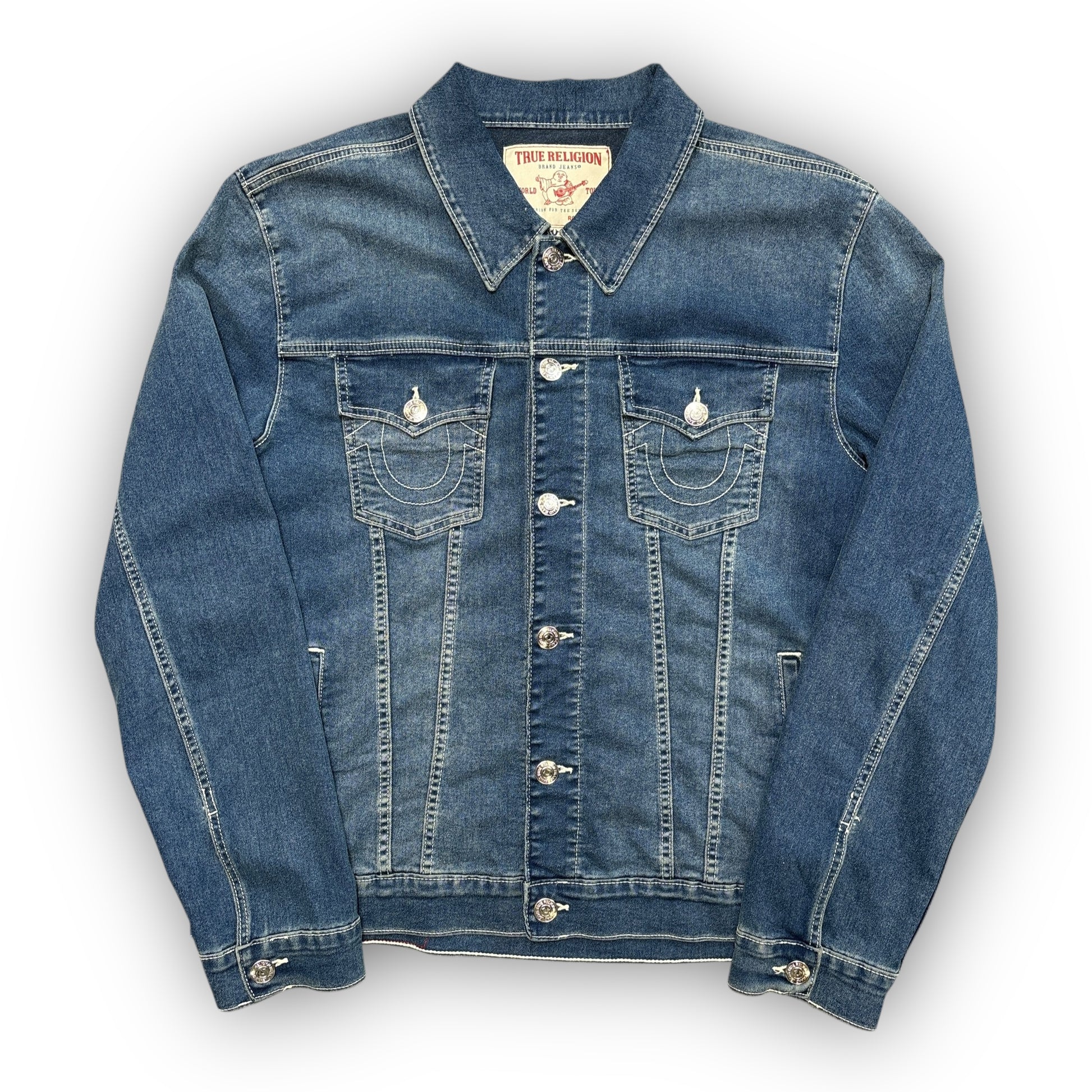 True Religion Big Stitch Denim Jacket (XL)