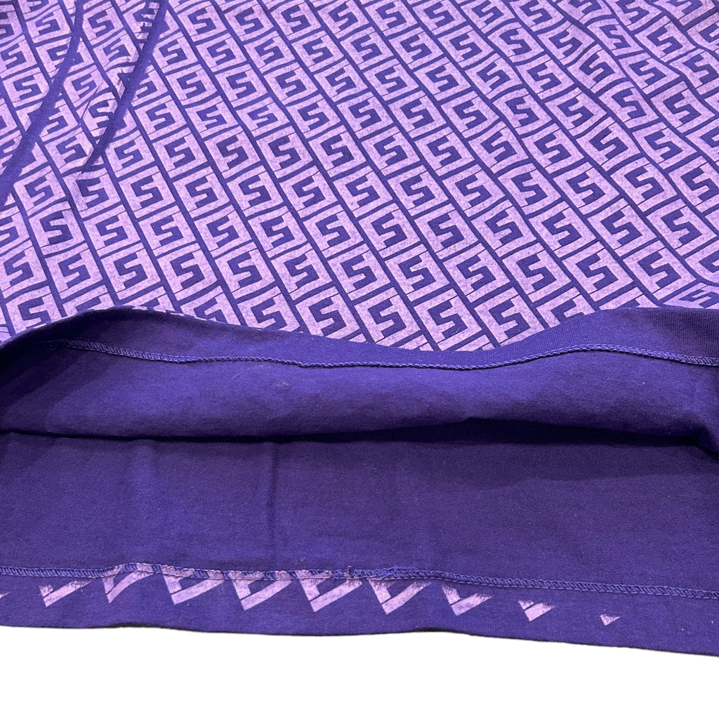 90s Stussy Fendi Purple Monogram Tshirt (L)