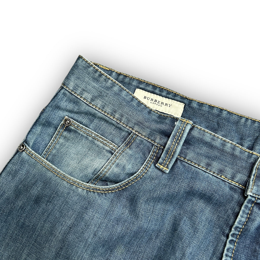 Burberry Embroidered Jeans (36")